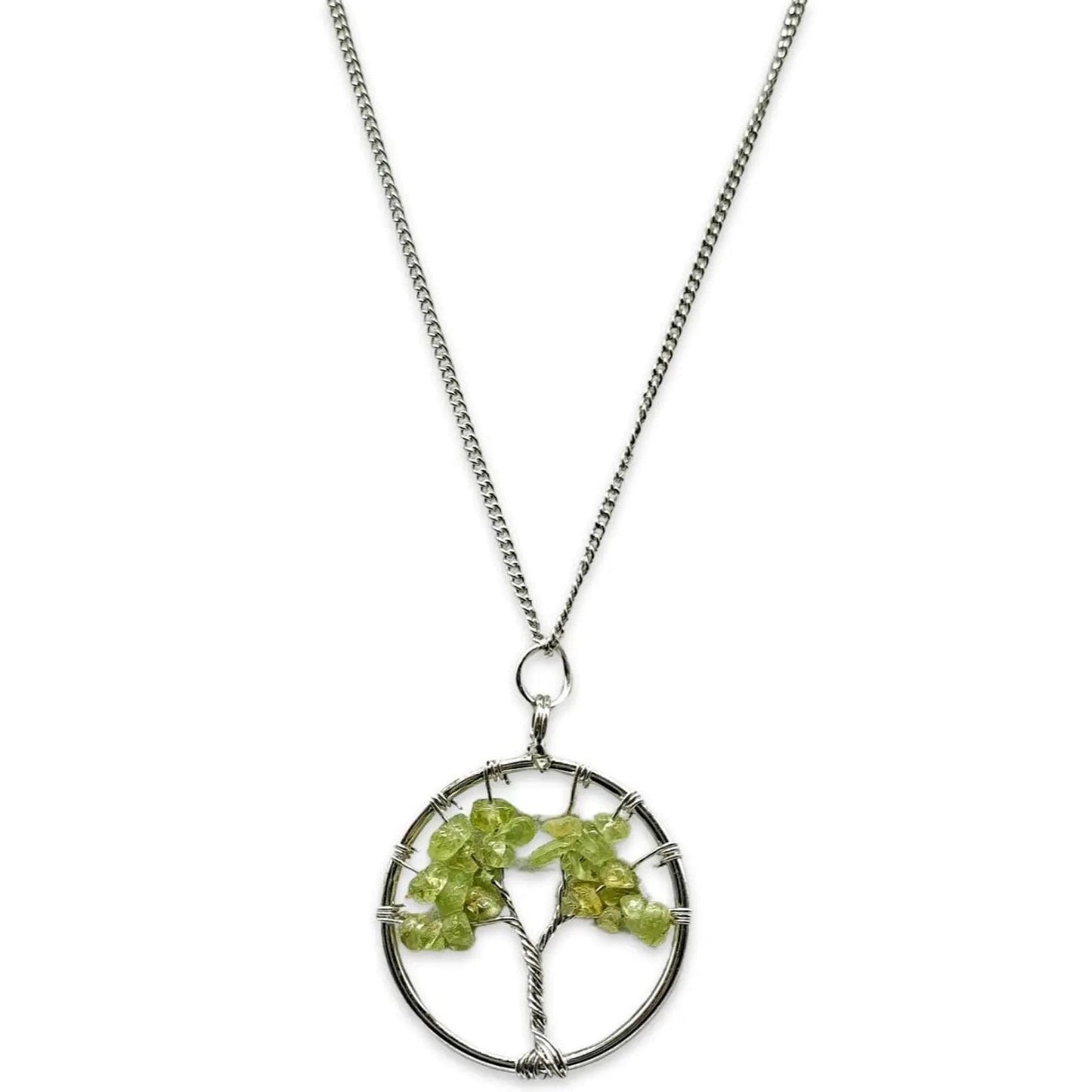 Necklace - Tree of Life - Peridot