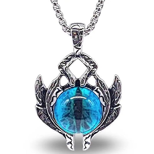 Necklace -Blue Dragon Eye - -Arômes & Évasions