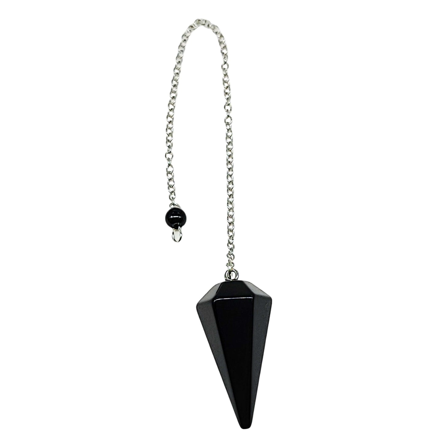 Pendulum -Cone -Black Agate