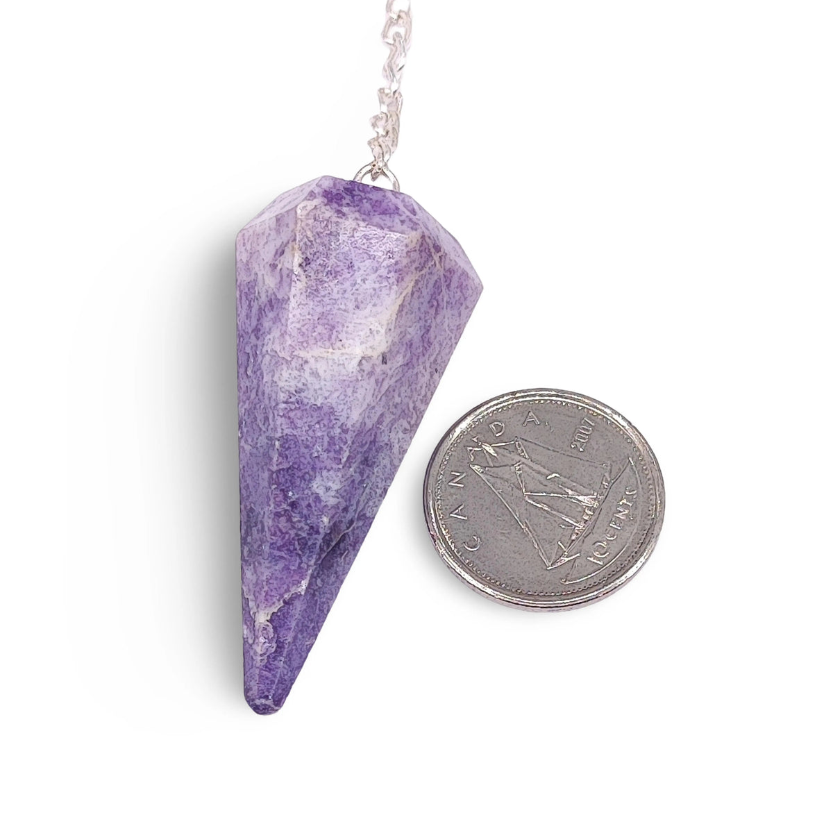 Pendule - Facette - Lépidolite