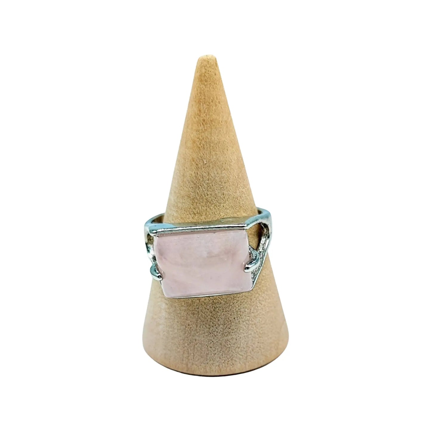 Ring - Rose Quartz - Multi Shape Choice - Size 6-10