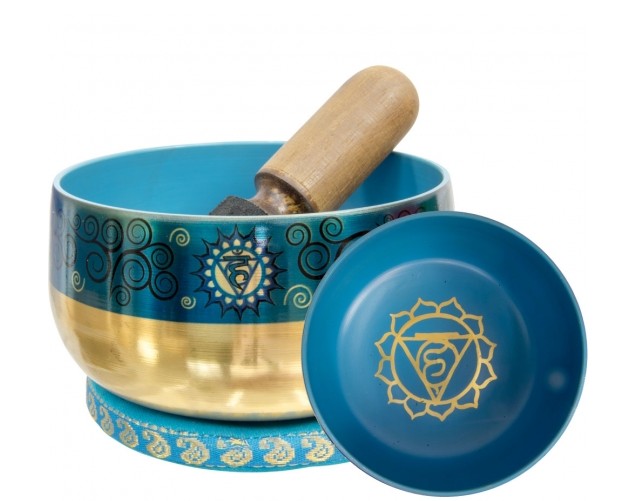 Singing Bowl -Choice Between 7 Chakras -5″DIA 5 Chakra Throat