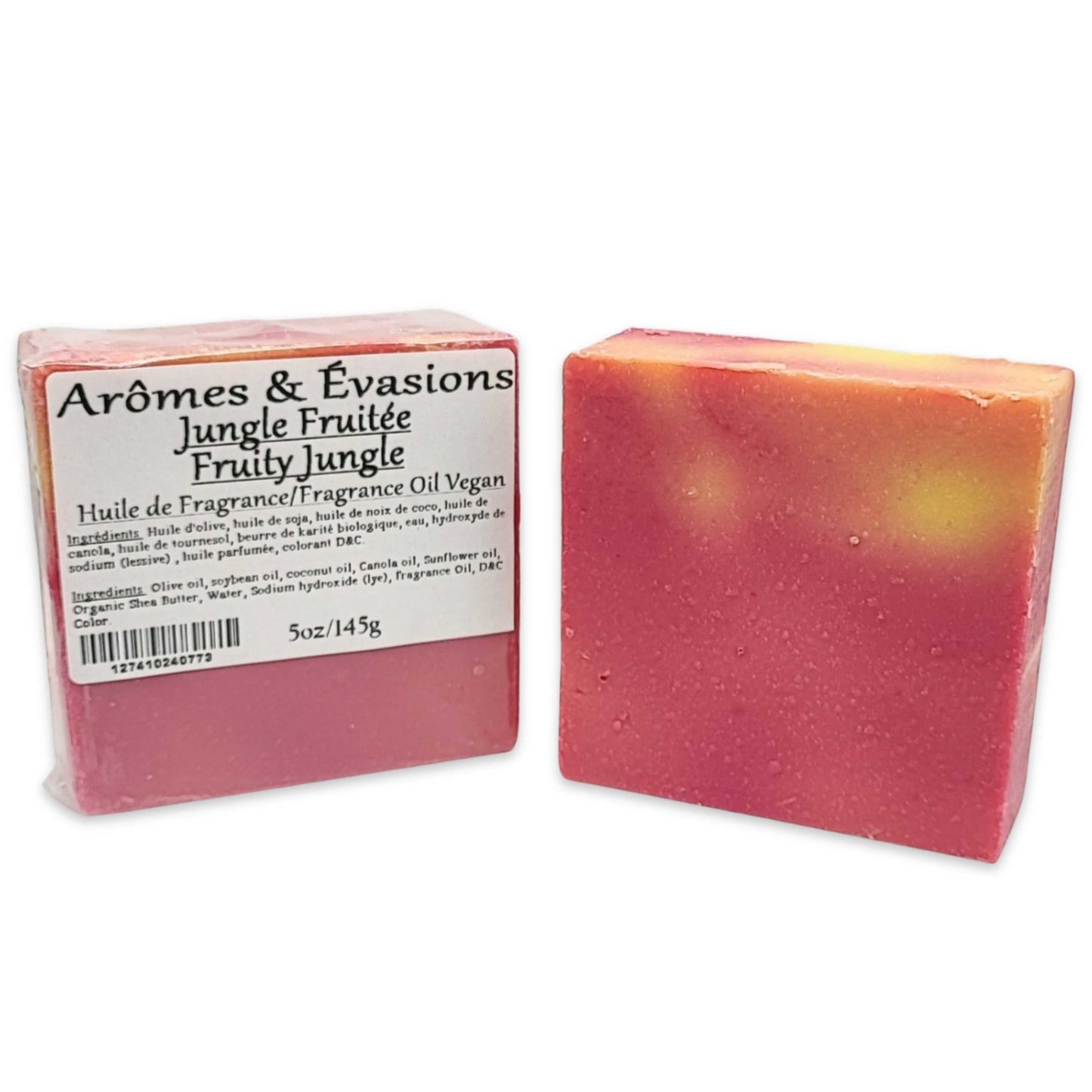 Soap Bar -Cold Process -Fruity Jungle