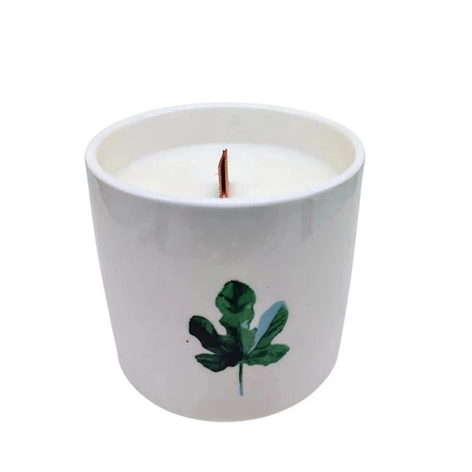 Scented Soy Candle - Botanical Garden - Wild Jasmine Green Leaf 1