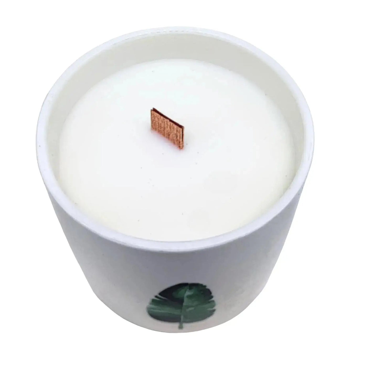 Scented Soy Candle - Botanical Garden - Wild Jasmine -Soy Candle -Arômes & Évasions