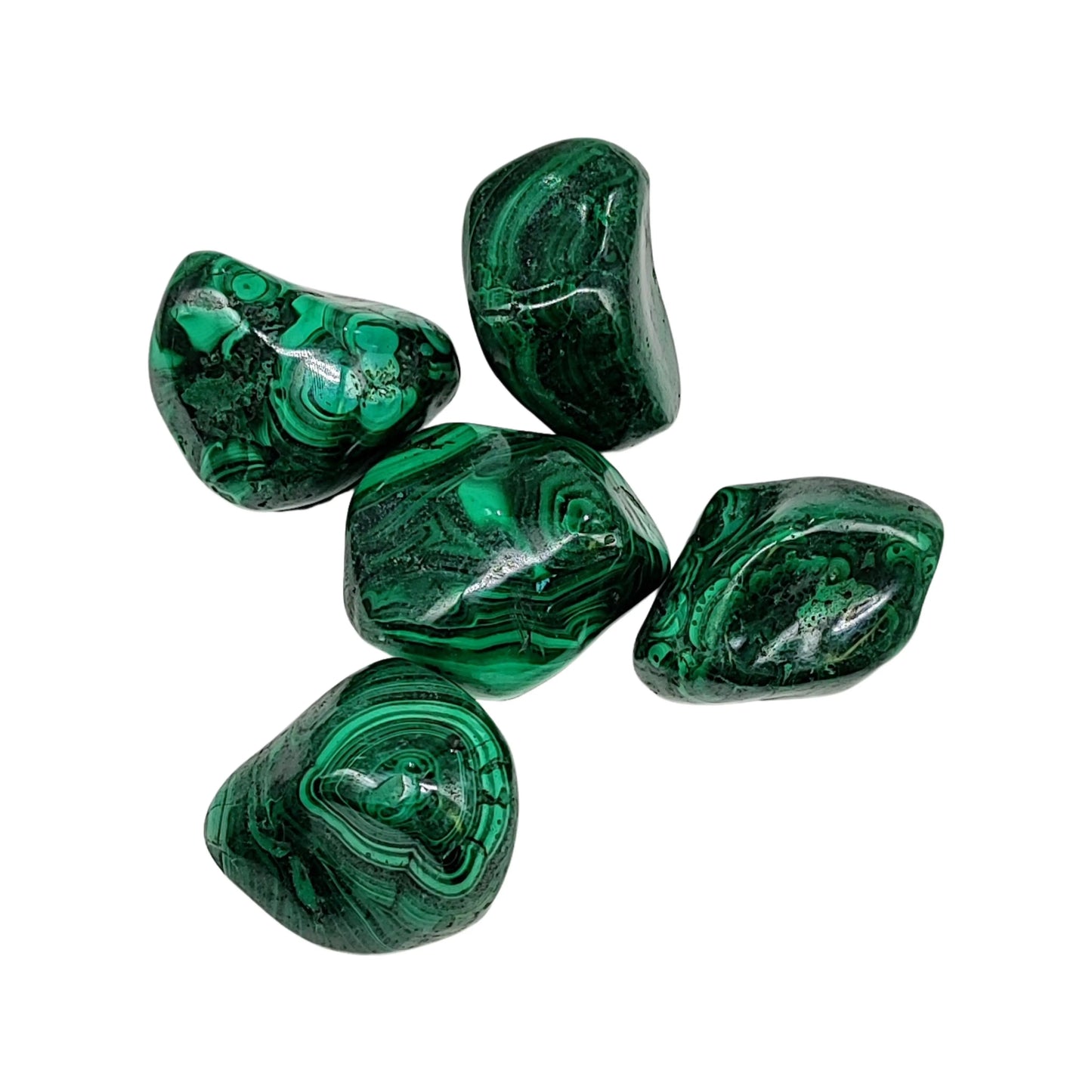 Stone -Malachite -Tumbled -31g to 50g