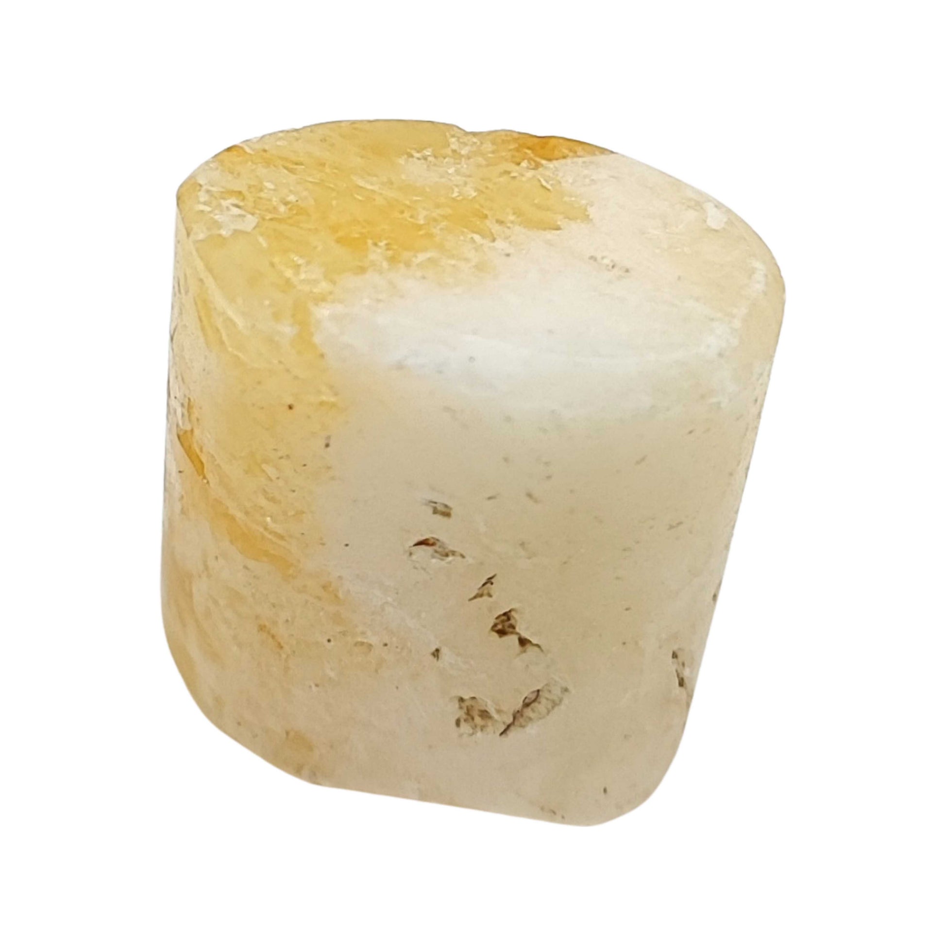 Stone -Orange Calcite -Tumbled -Extra Large -Aromes Evasions 