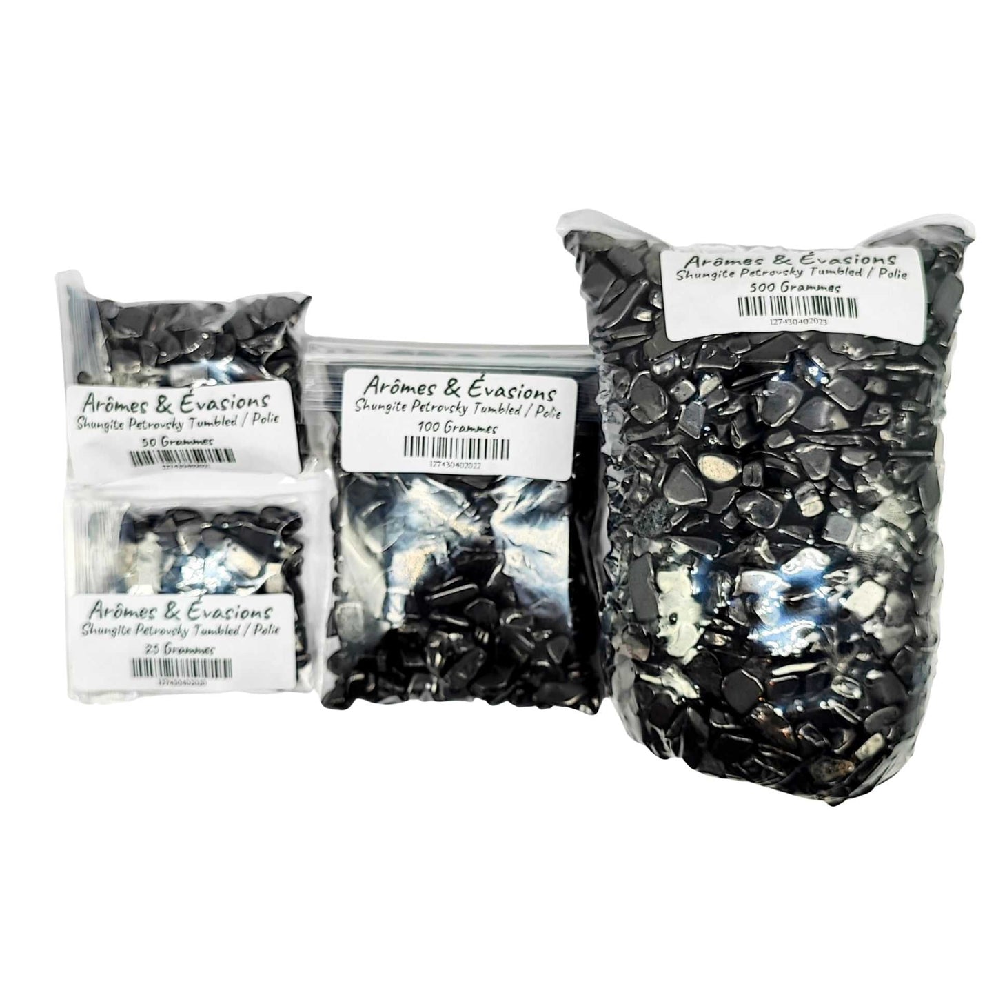 Stone -Tumbled Chips -Shungite Petrovsky