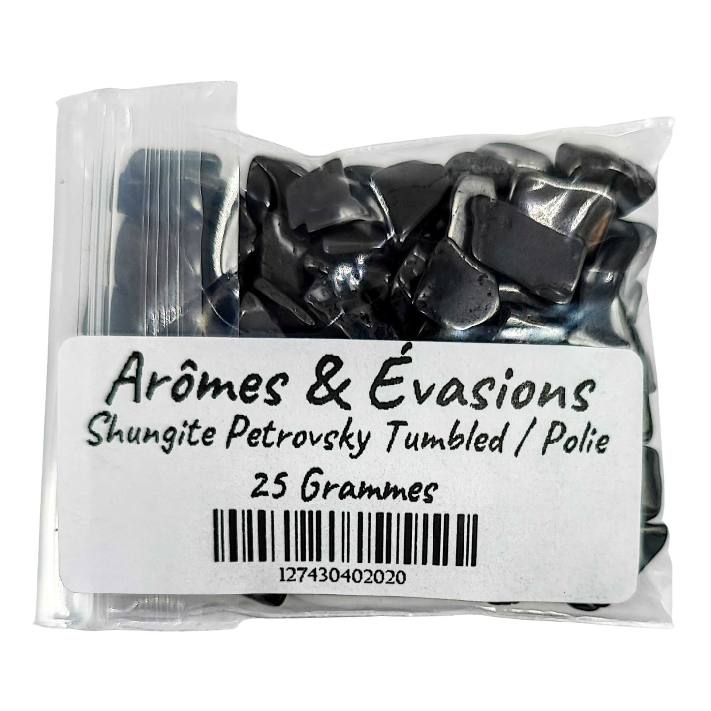 Stone -Tumbled Chips -Shungite Petrovsky 25 g