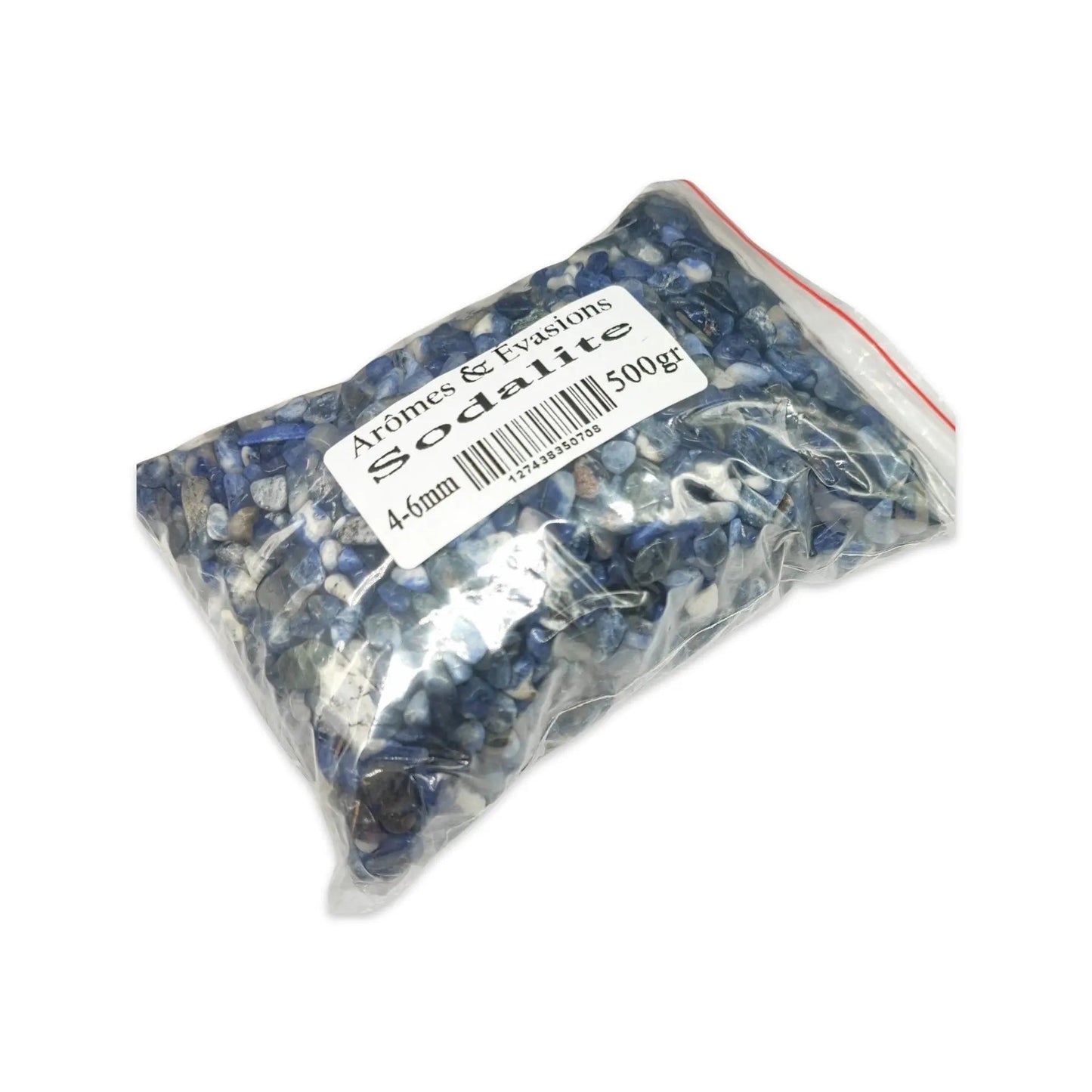 Stone - Tumbled Chips - Sodalite - 4 to 6mm 500 g