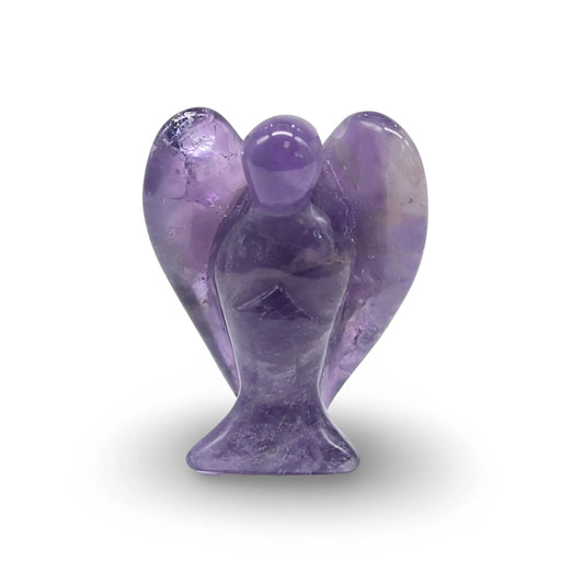 Stone - Natural Amethyst - Sculpture - Angel