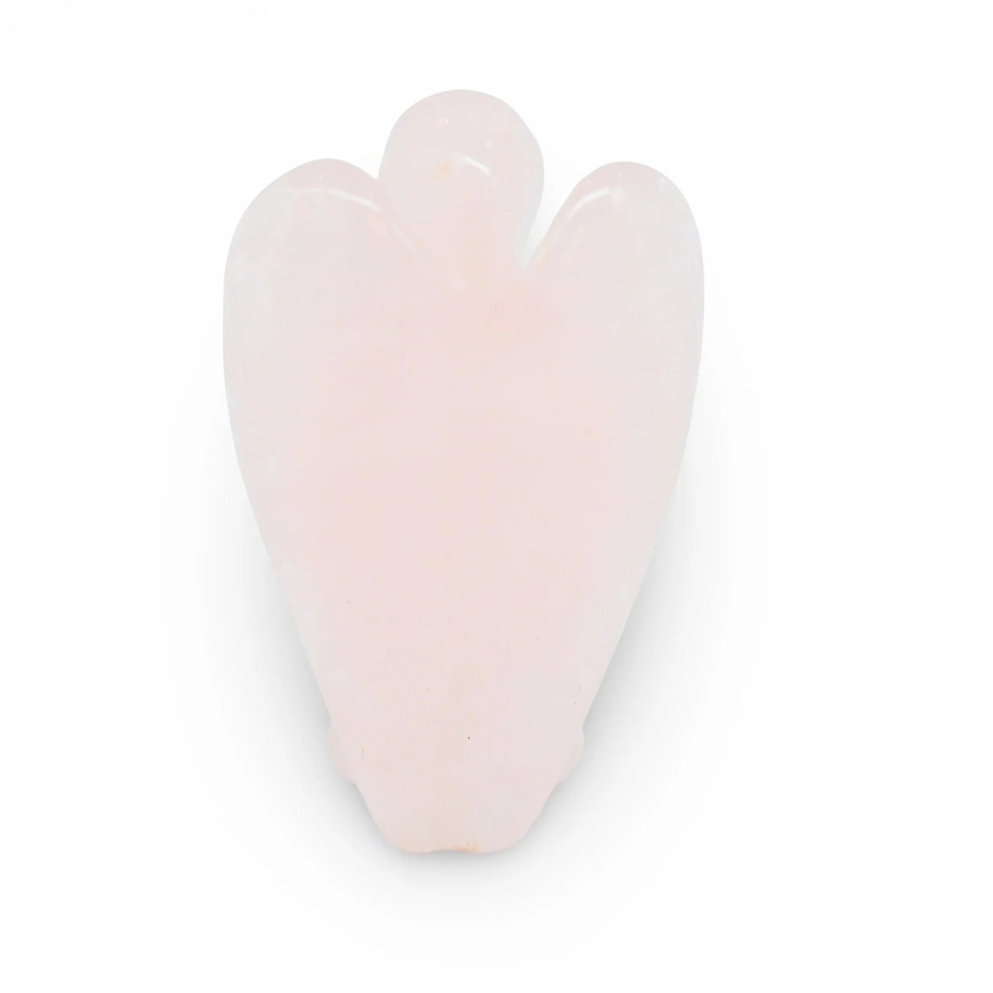 Stone - Natural Rose Quartz - Sculpture - Angel