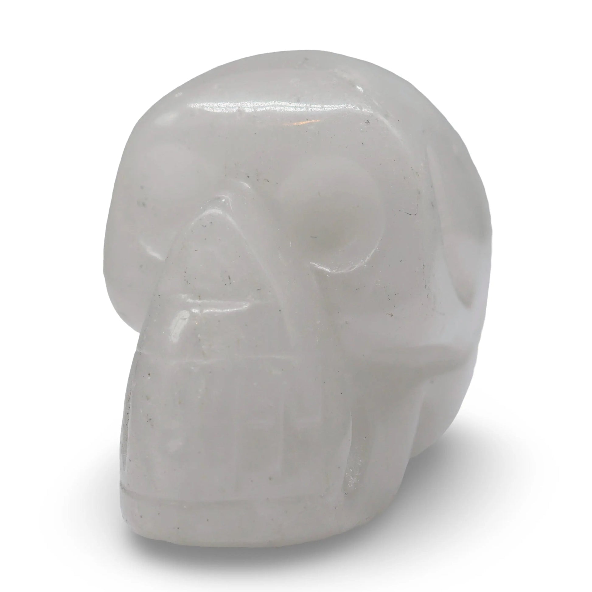 Stone - Skull Clear Quartz 1.5" - High-Quality Crystal -Skull -Arômes & Évasions