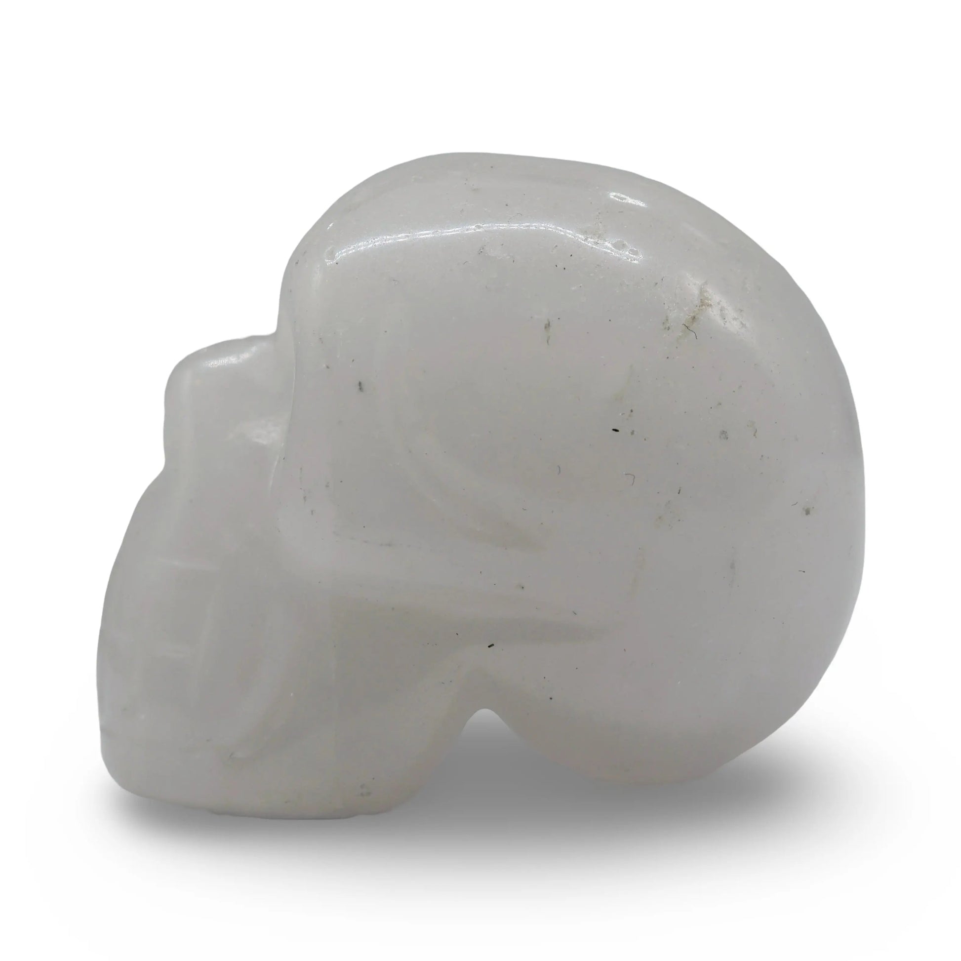 Stone - Skull Clear Quartz 1.5" - High-Quality Crystal -Skull -Arômes & Évasions