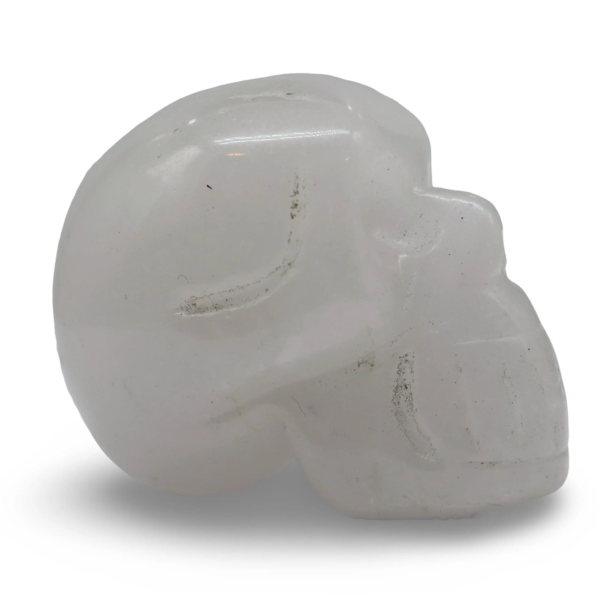 Stone - Skull Clear Quartz 1.5" - High-Quality Crystal -Skull -Arômes & Évasions