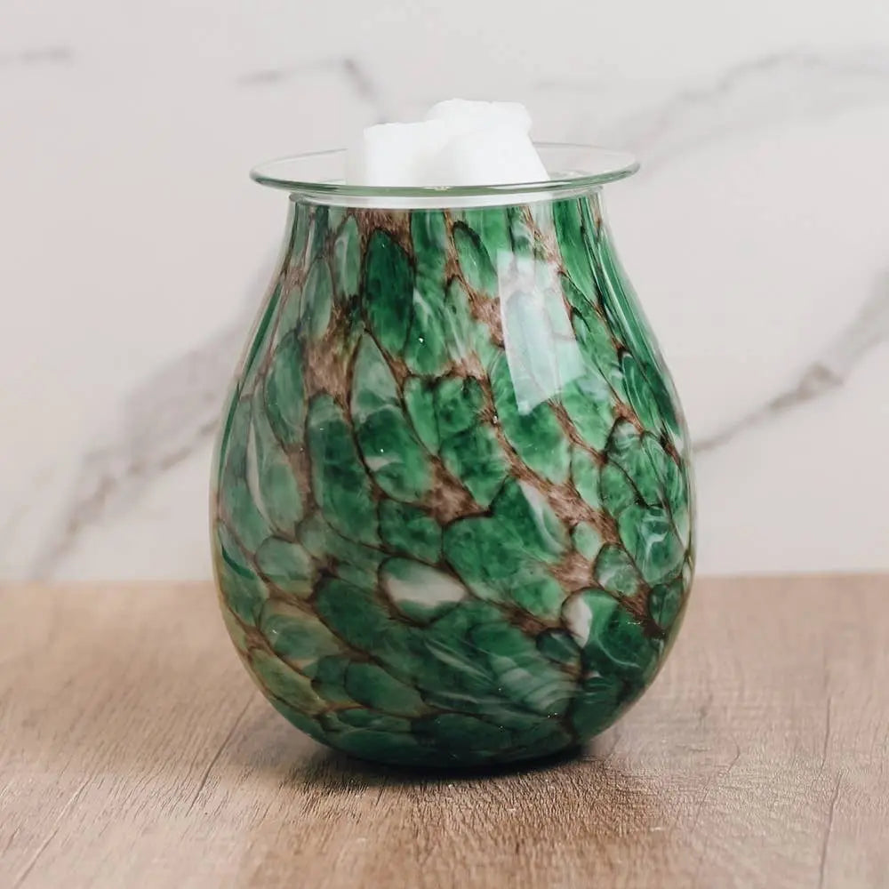 A Cheerful Giver - Hazel Glass Wax Melter - Tabletop