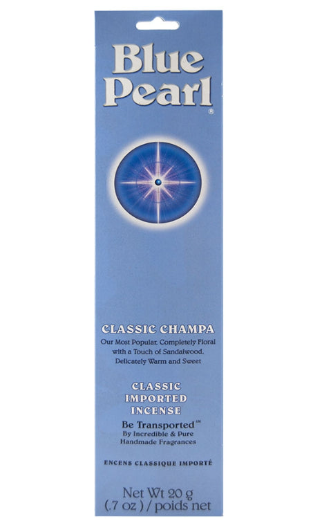 Blue Pearl Incense Sticks - Classic Champa - 20g