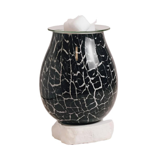 A Cheerful Giver - Onyx Glass Wax Melter - Tabletop