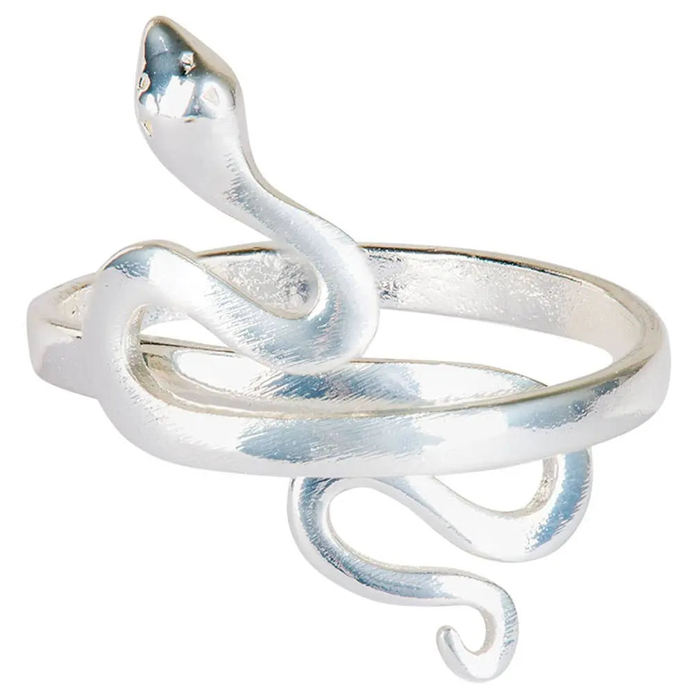 Ring - Silver Snake - Adjustable