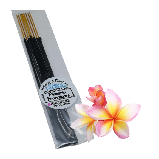 Bâtons d'Encens - Plumeria - Paquet de 10