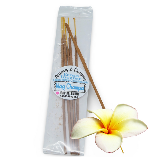 Bâtons d'Encens - Collection Premium - Nag Champa - Paquet de 5 Bâtons Masala