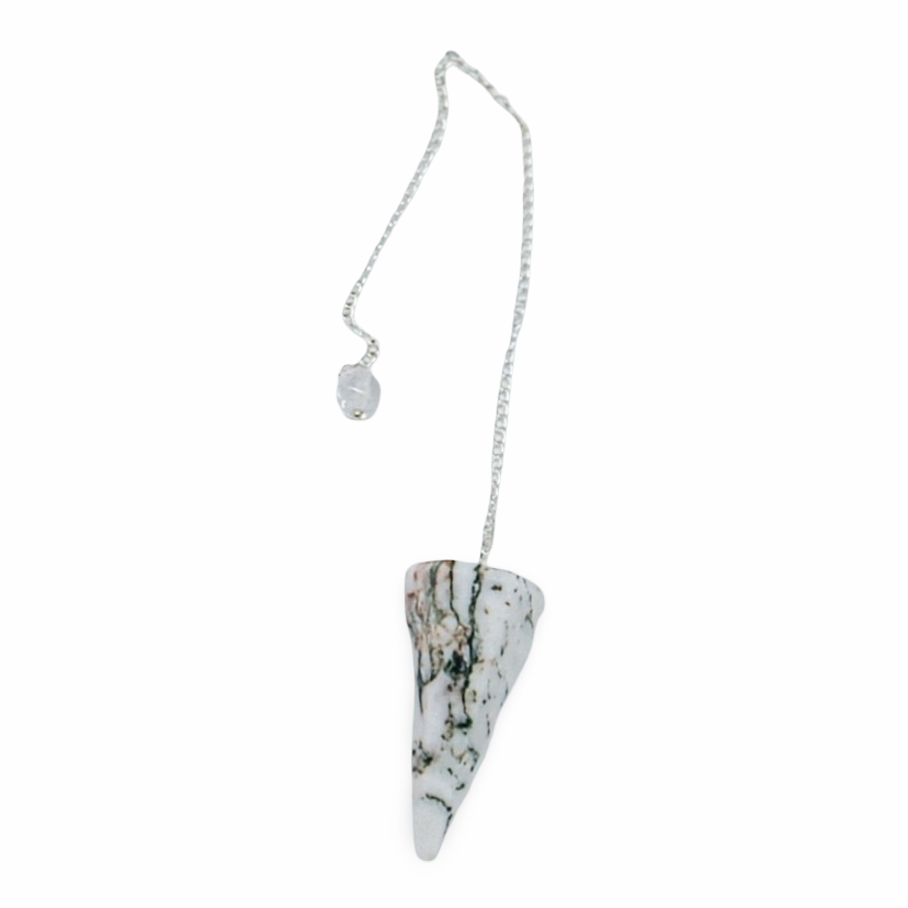 Pendule - Facette - Agate Mousse