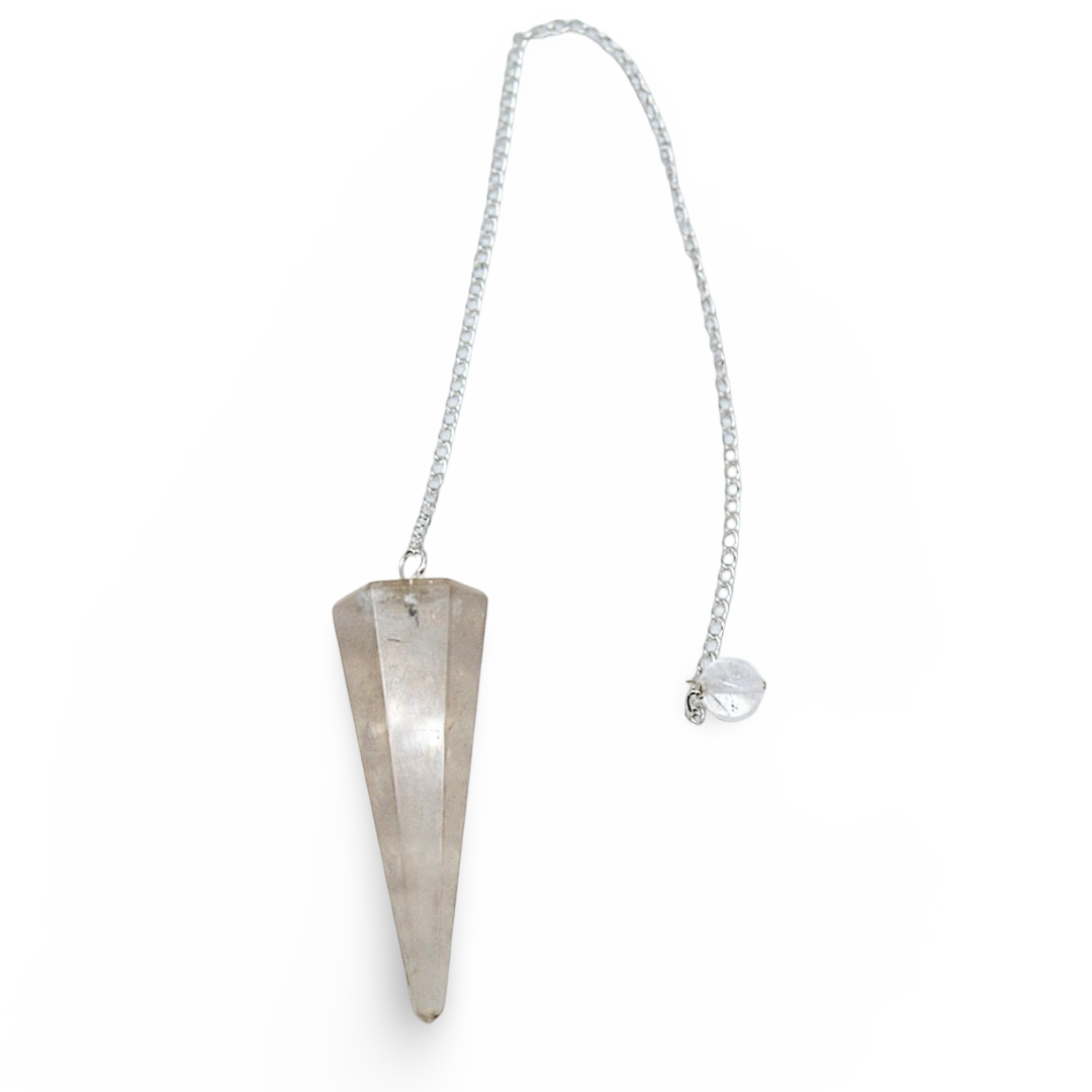 Pendule - Facette - Quartz Fumé
