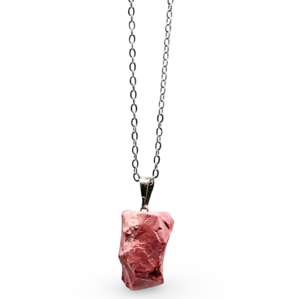 Necklace - Natural Red Jasper