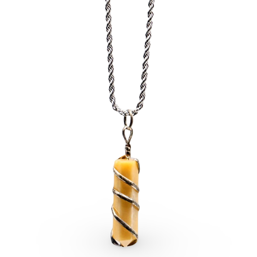 Collier - Quartz Jaune