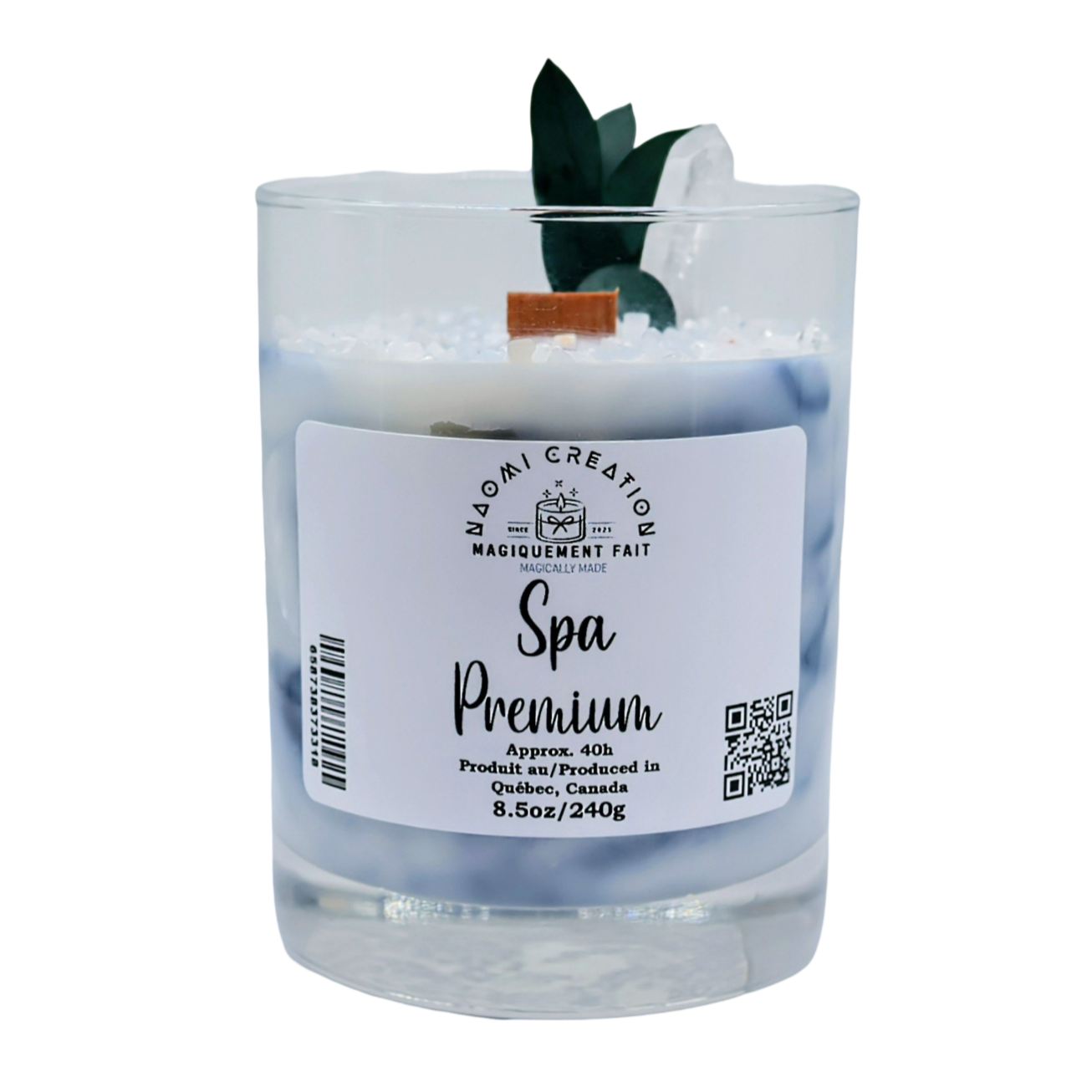 Scented Candles - Spa - Premium - Wood Wick