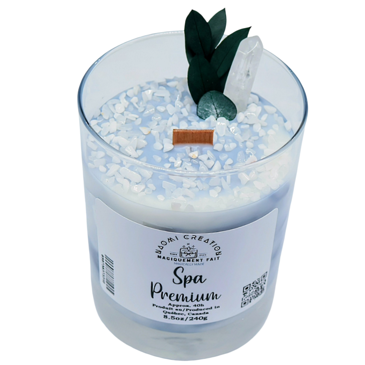 Scented Candles - Spa - Premium - Wood Wick