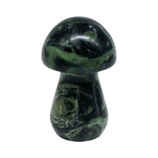 Stone - Kumbaba Jasper - Sculpture - Mushroom