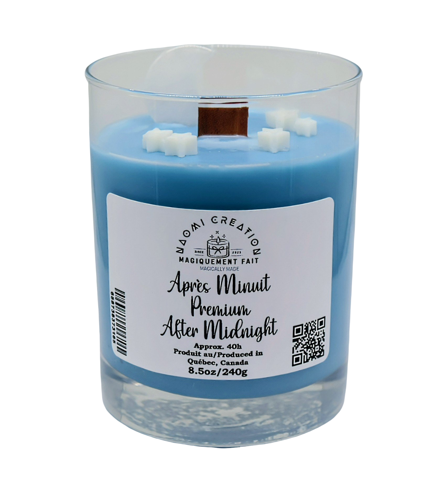 Scented Candles - After Midnight - Premium - Wood Wick