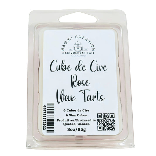 Scented Wax Melts Tarts Cubes - Rose