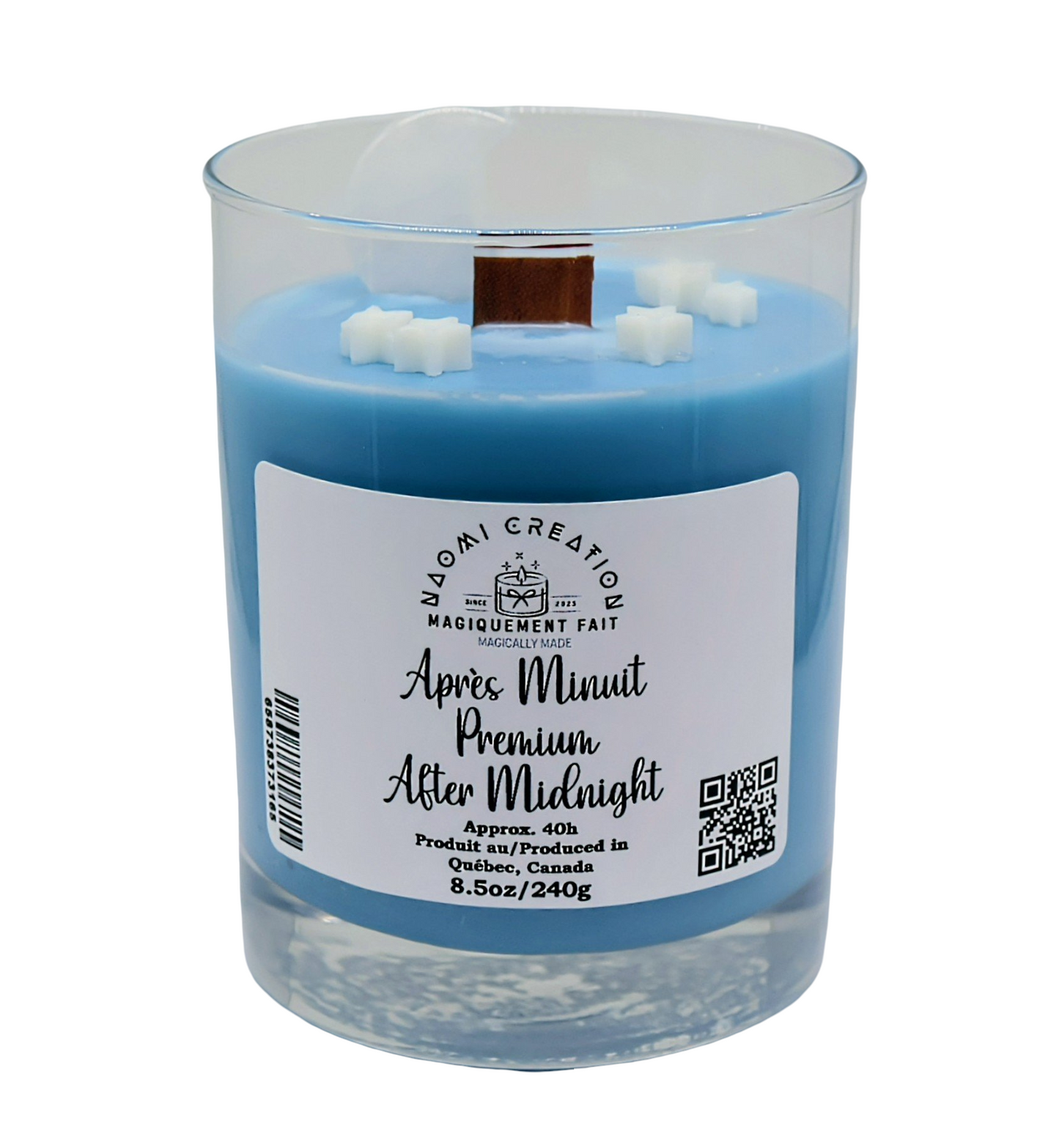 Scented Candles - After Midnight - Premium - Wood Wick