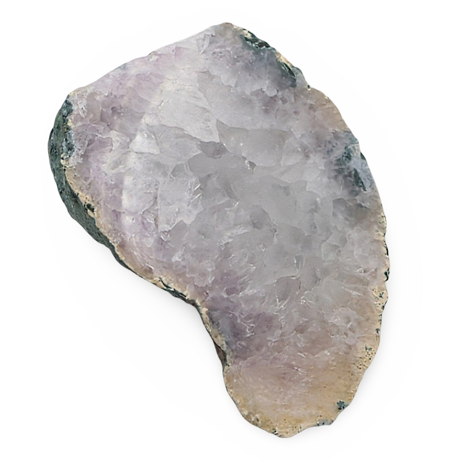 Pierre - Morceau de Géode d'Agate - Spécimen de 1500g