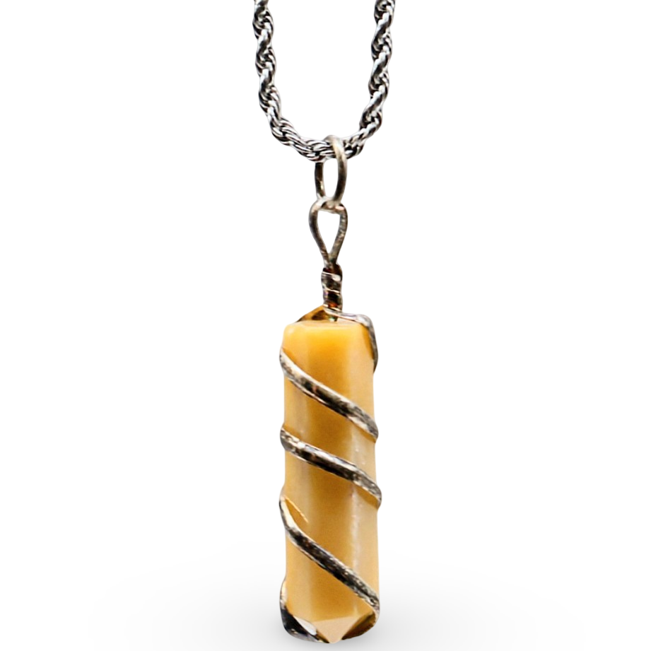 Collier - Quartz Jaune