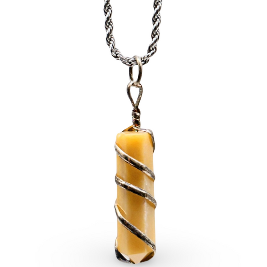 Necklace - Yellow Quartz