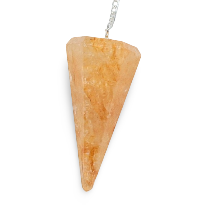 Pendule - Facette - Citrine