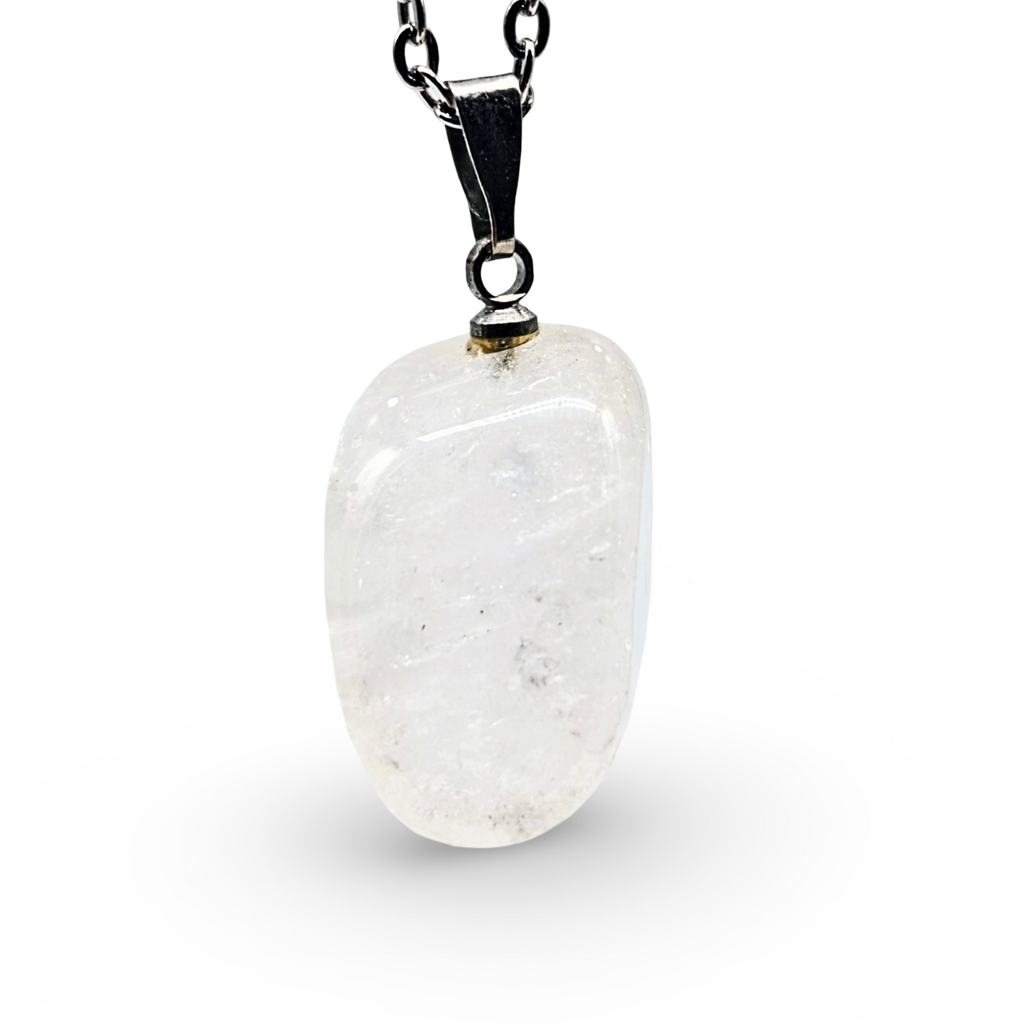 Collier - Quartz de Cristal - Polie