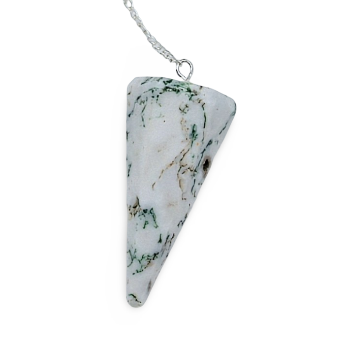 Pendule - Facette - Agate Mousse