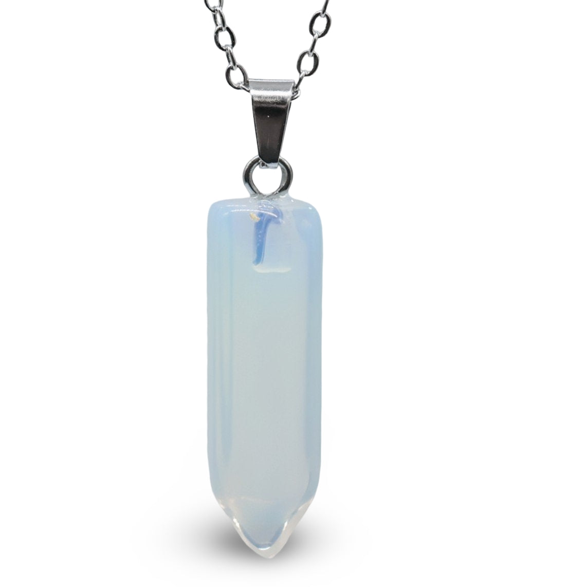 Necklace - Bullet Point - Gemstone Pendant