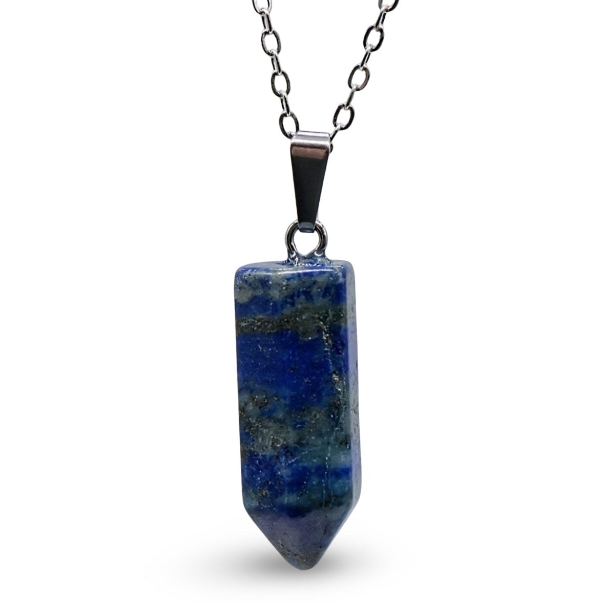 Necklace - Bullet Point - Gemstone Pendant