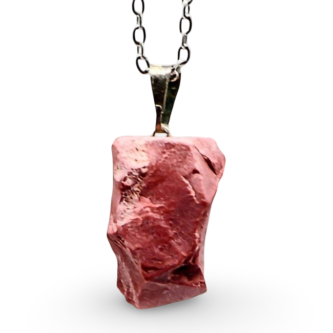 Necklace - Natural Red Jasper