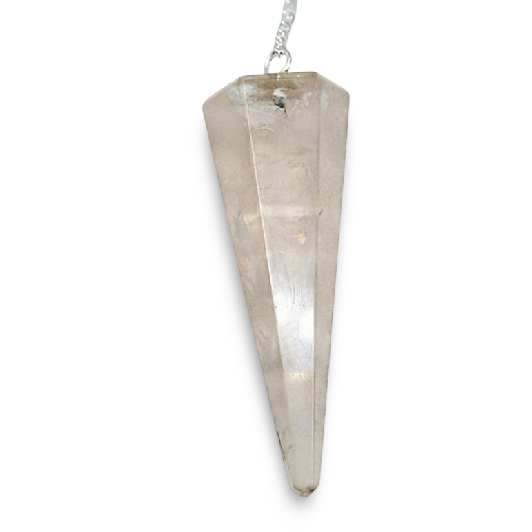 Pendule - Facette - Quartz Fumé