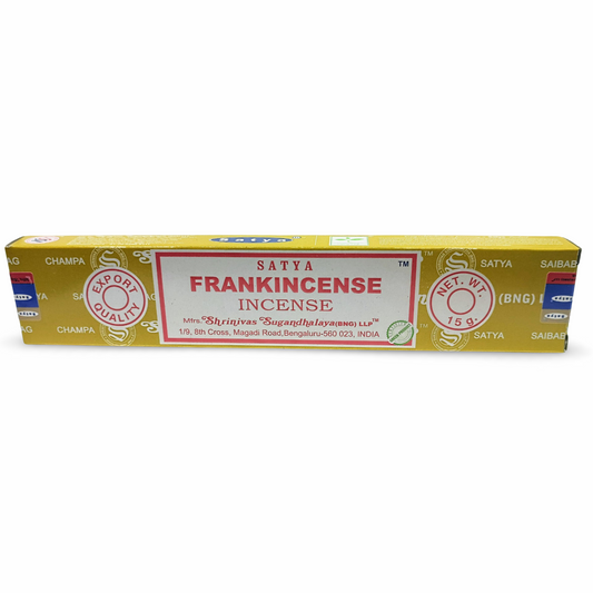 Incense Box -Satya -Frankincense -Incense Sticks -Aromes Evasions