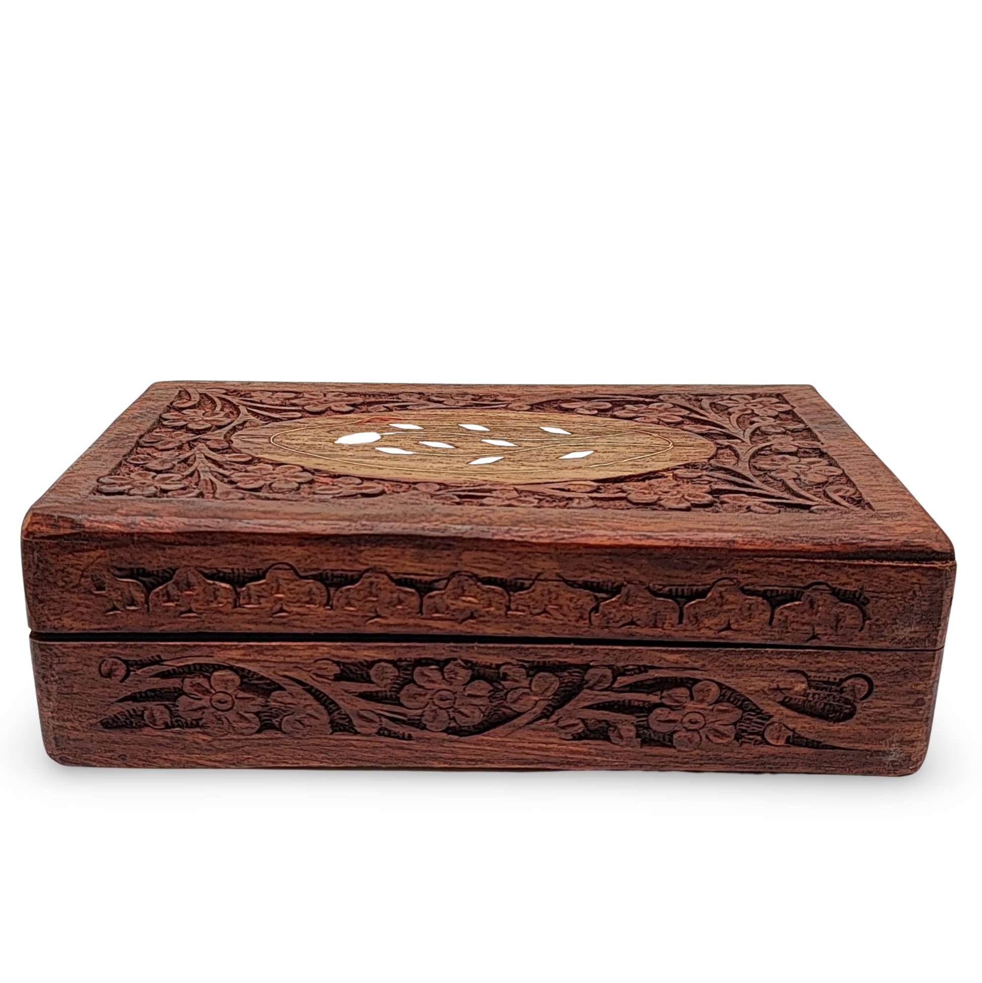 7 Chakras -Essential Oil & Bracelet -Deluxe Gift Set with Wood Box -Limited Edition - Arômes et Évasions
