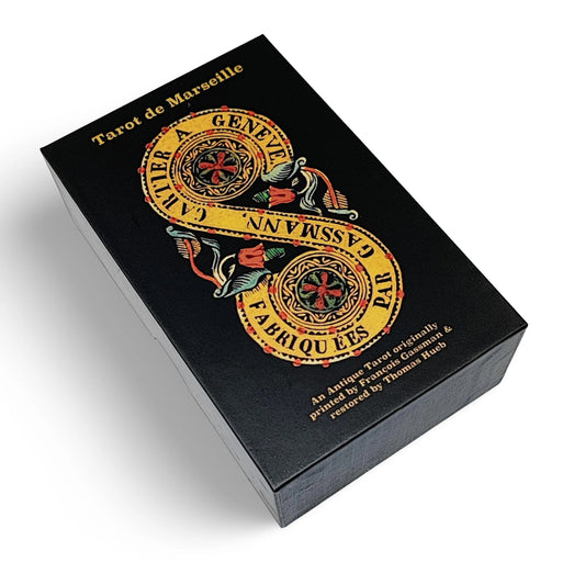 Astro Tarot Oracle -Divination Tarot de Marseille with Bilingual Guidebook - Arômes et Évasions