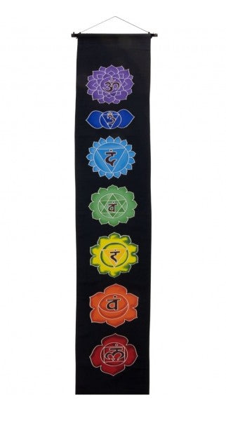 Banner -7 Chakras -Black Tall Aromes Evasions 