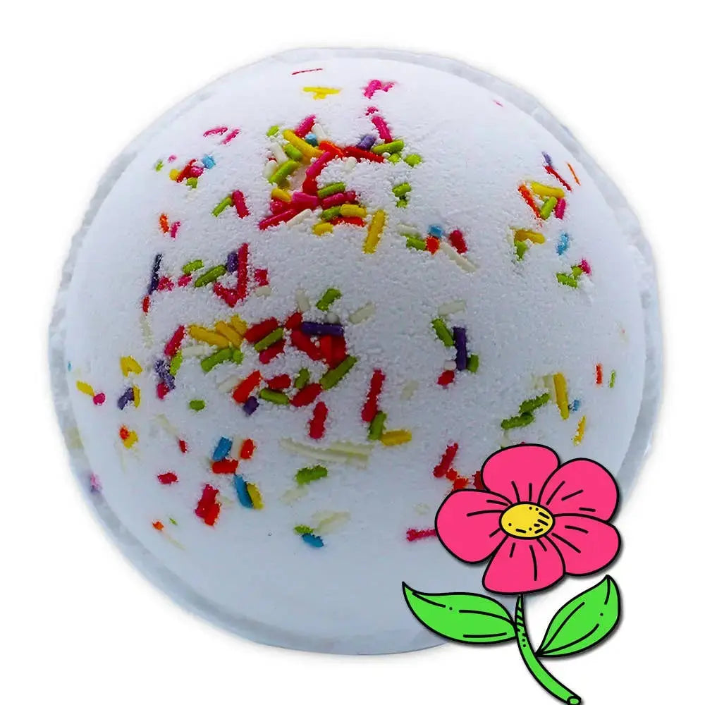 Bath Bomb -Rainbow -Summer Peonies -8oz -8oz/226g -Aromes Evasions 